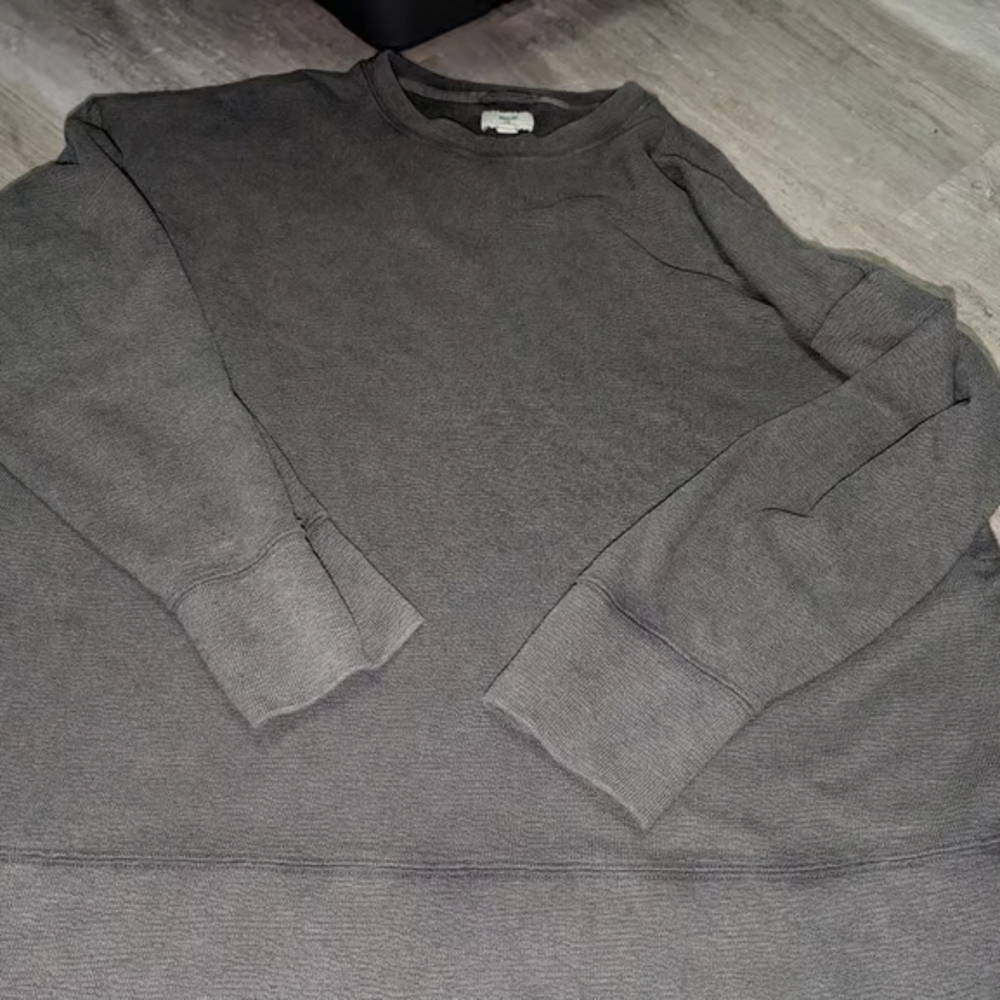 Aerie Women's Charcoal Off-the-Shoulder Sweater